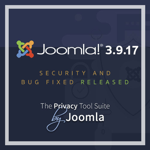 Joomla! 3.9.17 ถูกปล่อยแล้ว