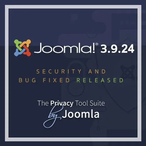 Joomla! 3.9.24 ถูกปล่อยแล้ว