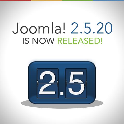 Joomla! 2.5.20