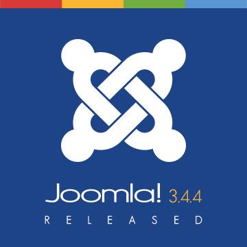 Joomla! 3.4.4 ถูกปล่อยแล้ว