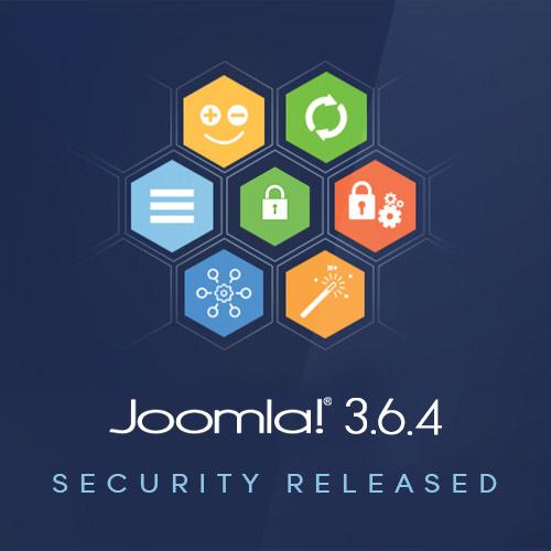 Joomla! 3.6.4 ถูกปล่อยแล้ว