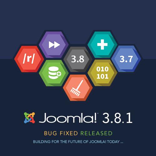 Joomla! 3.8.1 ถูกปล่อยแล้ว