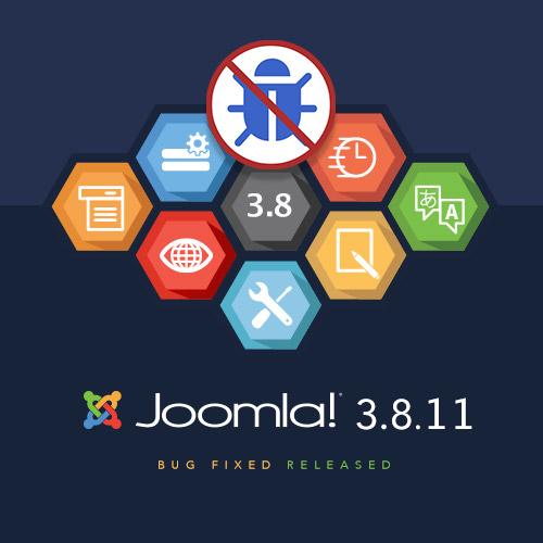 Joomla! 3.8.11 ถูกปล่อยแล้ว