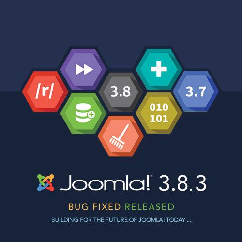 Joomla! 3.8.3 ถูกปล่อยแล้ว