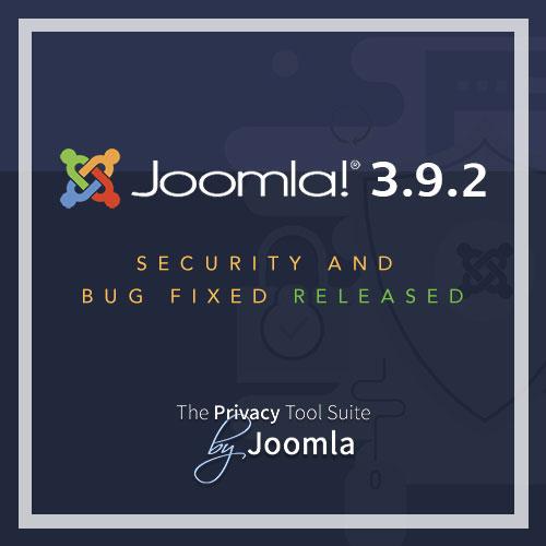 Joomla! 3.9.2 ถูกปล่อยแล้ว