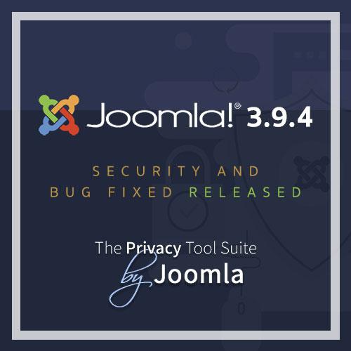 Joomla! 3.9.4 ถูกปล่อยแล้ว