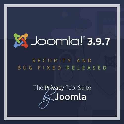 Joomla! 3.9.7 ถูกปล่อยแล้ว