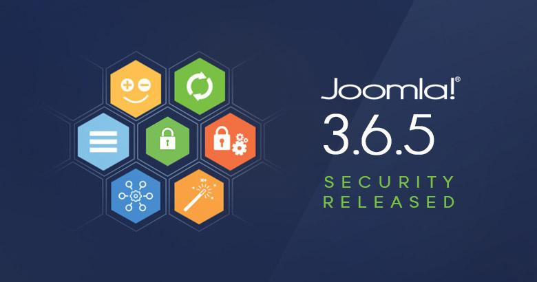 Joomla! 3.6.5 ถูกปล่อยแล้ว