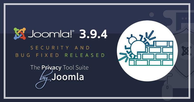 Joomla! 3.9.4 ถูกปล่อยแล้ว