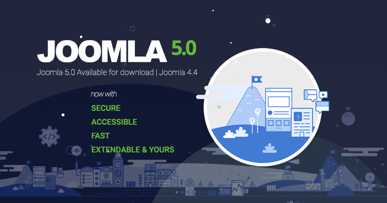 Joomla 5.0 และ Joomla 4.4 มาแล้ว!